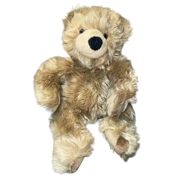 Manhattan Toy Co Teddy Bear Plush Carousel Nursery Decor Shower Gift 17" Vintage - Picture 3 of 11